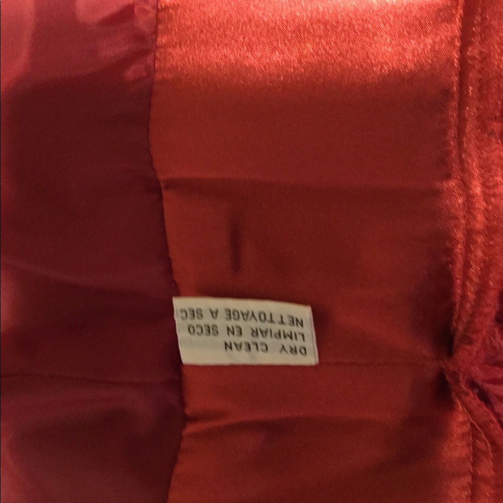 Evan Picone Reddish Pink Cocktail Dress - Picture 8 of 8